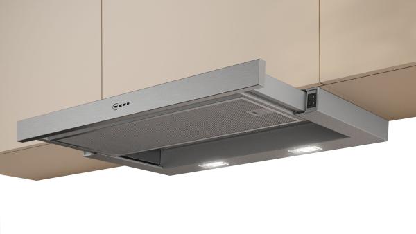 Neff D46BR12X6 - N 30, Flachschirmhaube, 60 cm, Silbermetallic